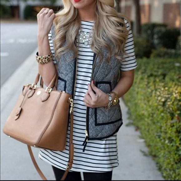 J crew down vest houndstooth size XS - Picture 5 of 5